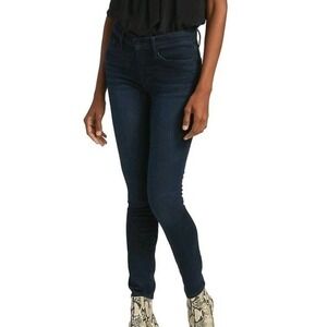 Frame NWT Women's SIZE 25 Jeans Le Skinny De Jeanne Crop Blue Jeans  Skinny Fit‎